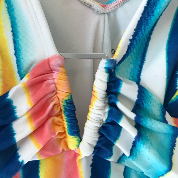 Adore me Andria Contour Plus stripped size 1X - Picture 4 of 9